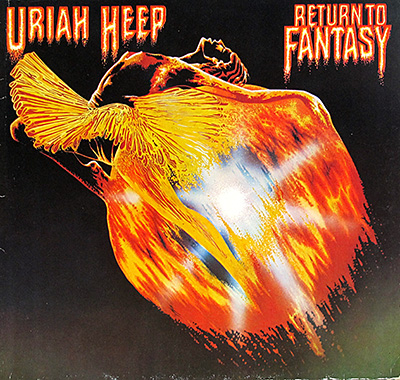 URIAH HEEP - Return to Fantasy (Germany, Bronze 28 783) album front cover vinyl record